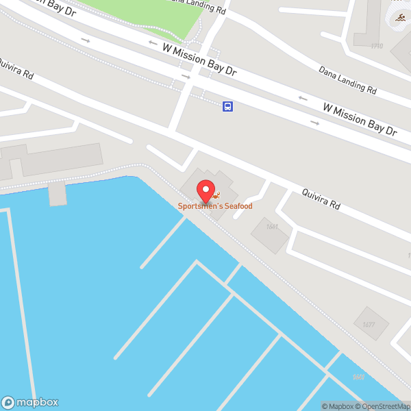 Map of Sportsmen's Seafoods