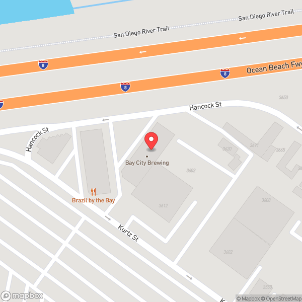 Map of Bay City Brewing Co.