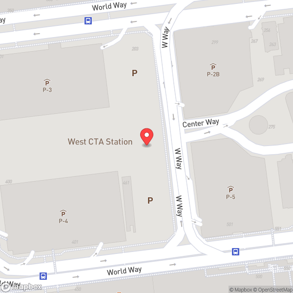 Map of Los Angeles International Airport (LAX)