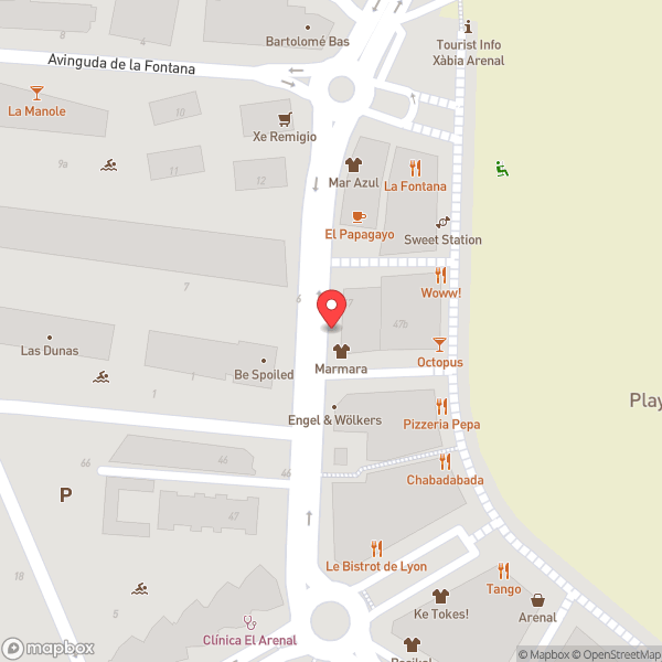 Map of gjays