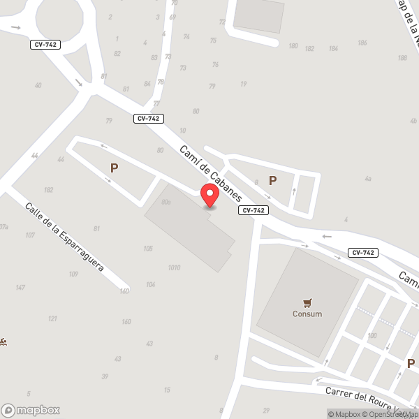 Map of Carrasco