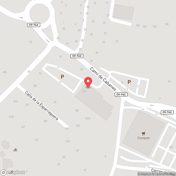 Map of Salones Carrasco