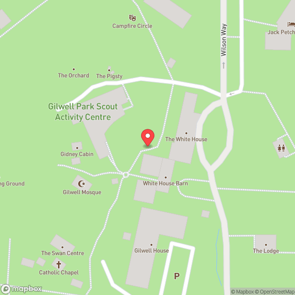 Map of Gilwell Park