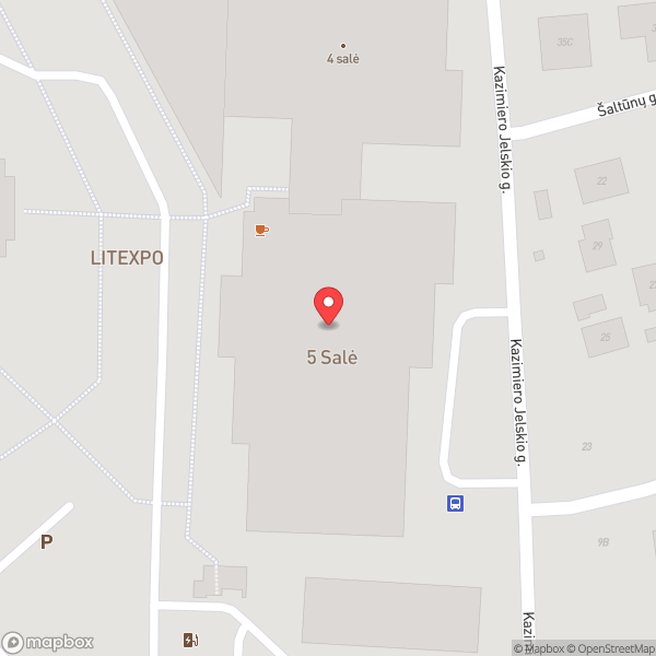 Map of Lithuanian Exibition and Congress Centre (LITEXPO) (Lietuvos parodų ir kongresų centras (LITEXPO))