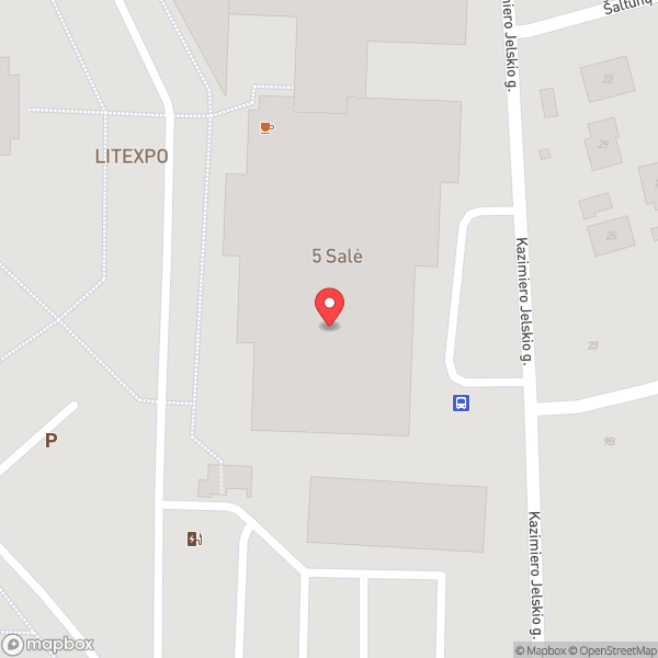 Map of LITEXPO / Sillicon Valley