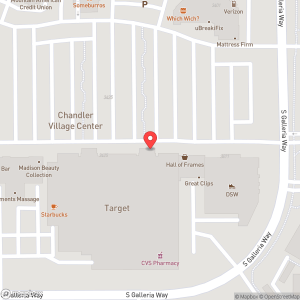 Map of Target