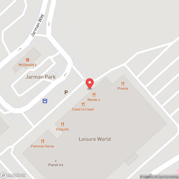 Map of Empire Cinema