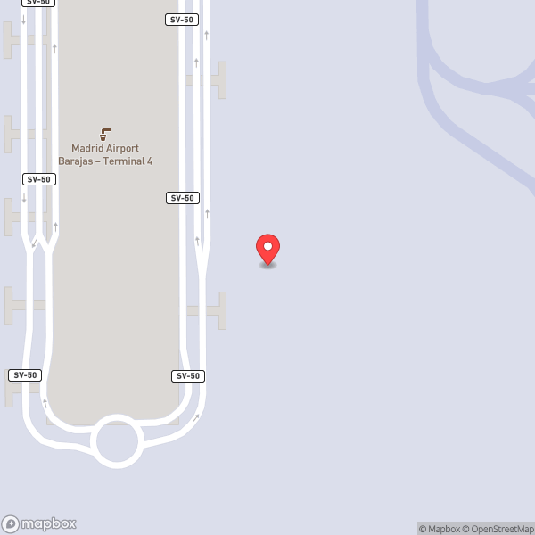 Map of Gate H4 – T4 (MAD)