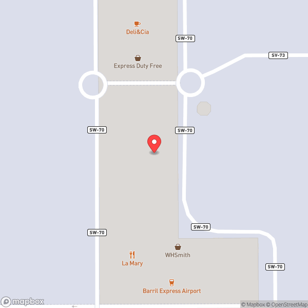 Map of Gate S46 – T4S (MAD)