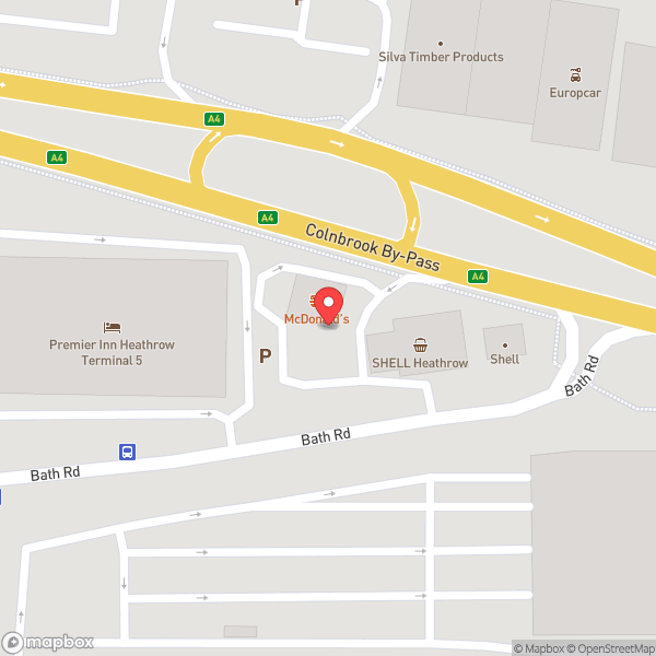 Map of McDonald's