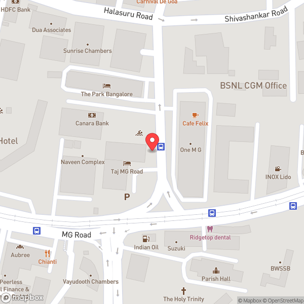 Map of Vivanta by Taj