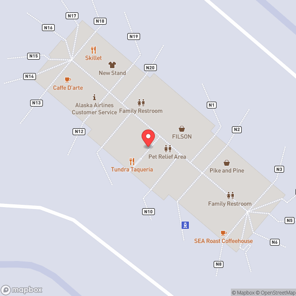Map of Gate N10