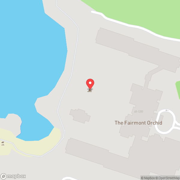 Map of Fairmont Orchid Pool
