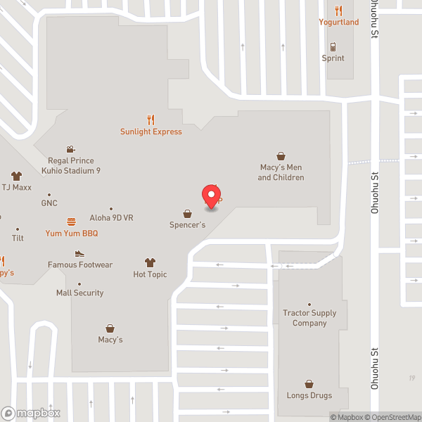 Map of IHOP