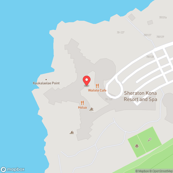 Map of Keauhou Coffee Company