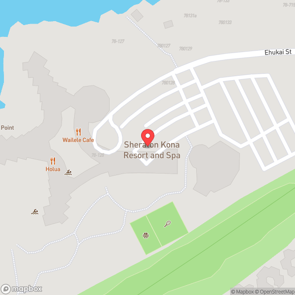 Map of Outrigger Kona Resort and Spa