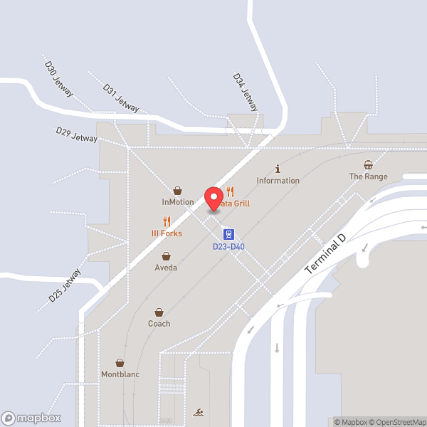 Map of Blue Mesa Grill