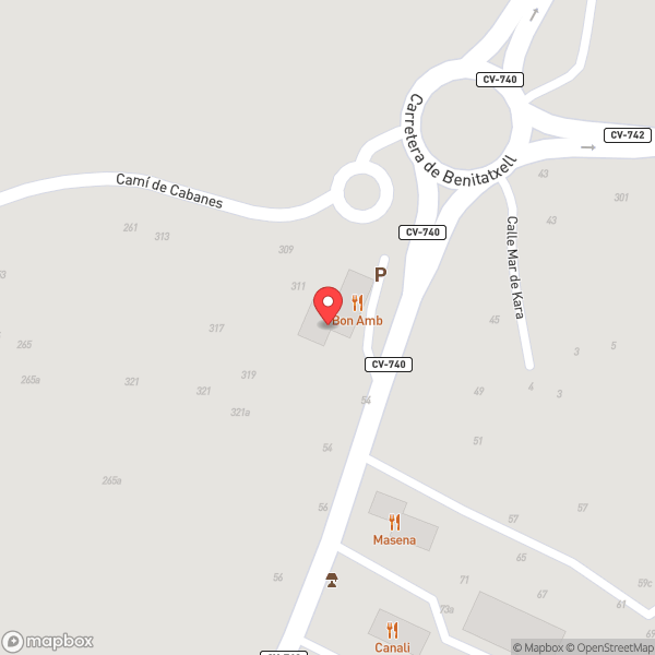 Map of BonAmb Restaurant