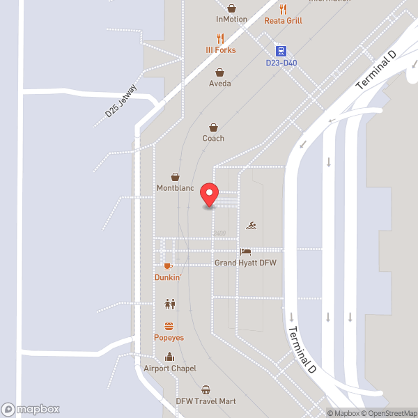 Map of Bag Claim