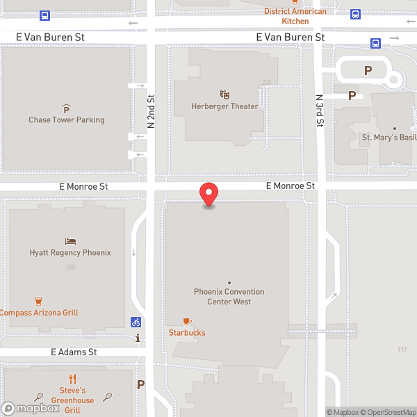 Map of Copper Square