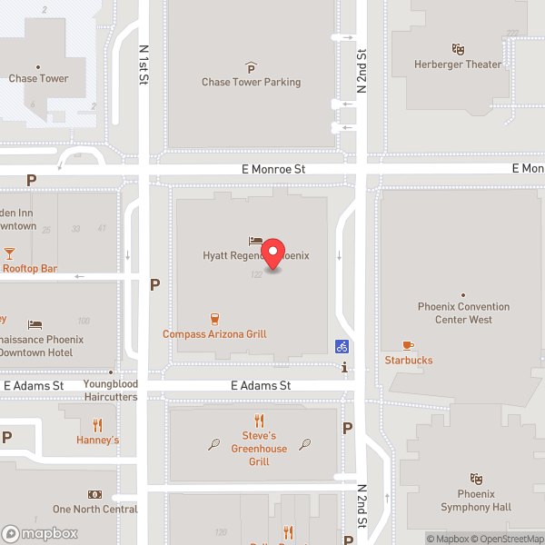 Map of ICON16 - Infusionsoft User Conference