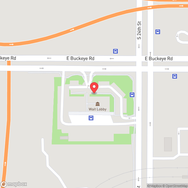 Map of Greyhound Bus Lines