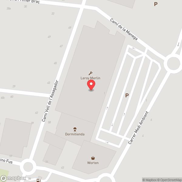 Map of Leroy Merlin