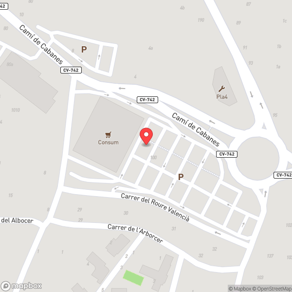 Map of Consum
