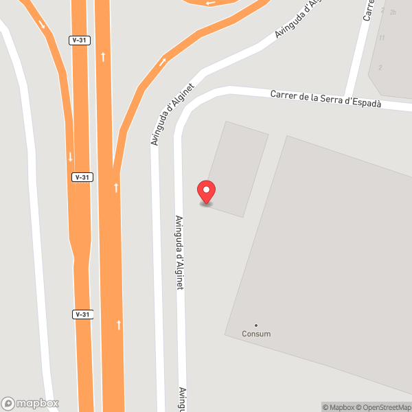 Map of Consum Oficinas Centrales