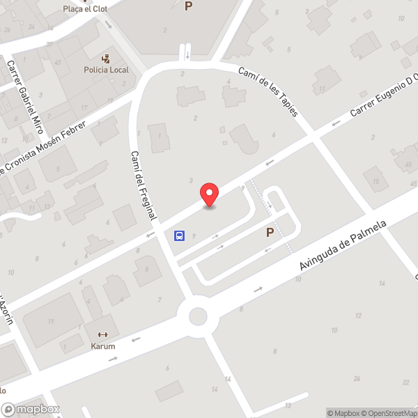 Map of Estación Autobús Jávea