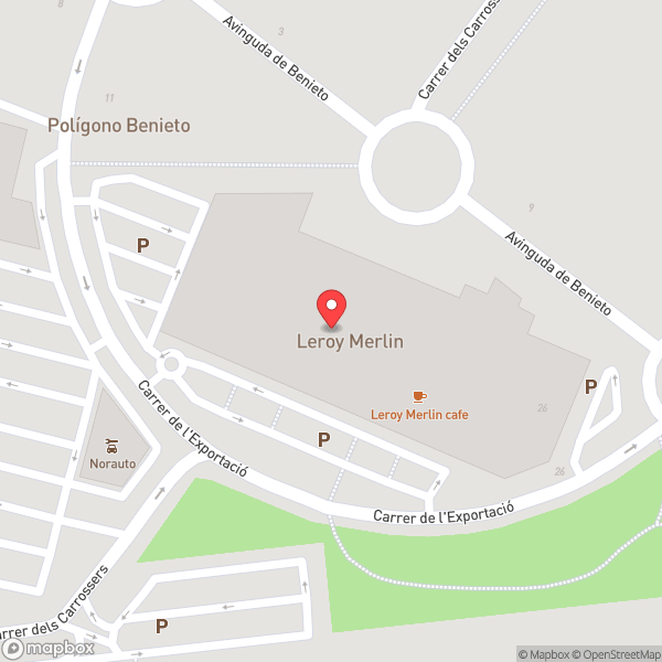 Map of Leroy Merlin