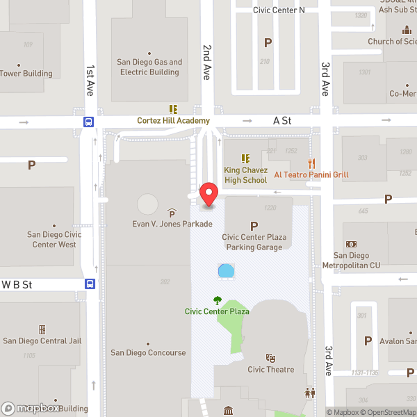 Map of City of San Diego