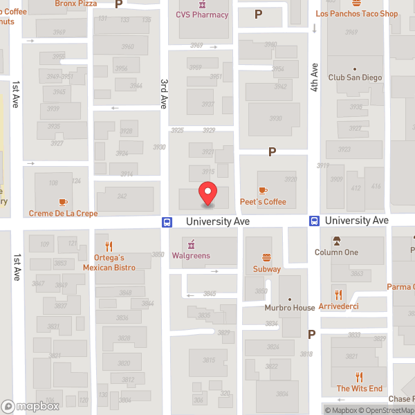 Map of Urban Mo's