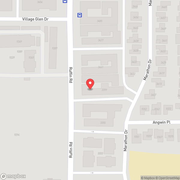 Map of Alta mesa apartments