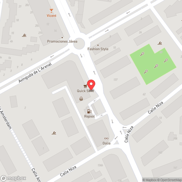 Map of Tomás Ballestero Lawyers