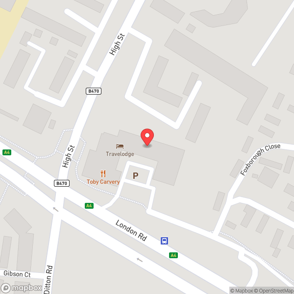Map of Travelodge