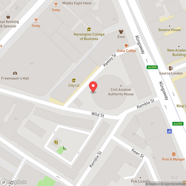 Map of City Lit