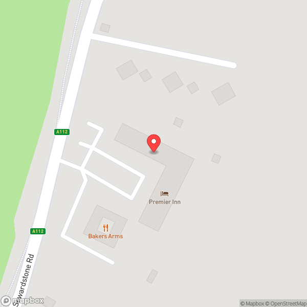 Map of Premier Inn Waltham Abbey hotel