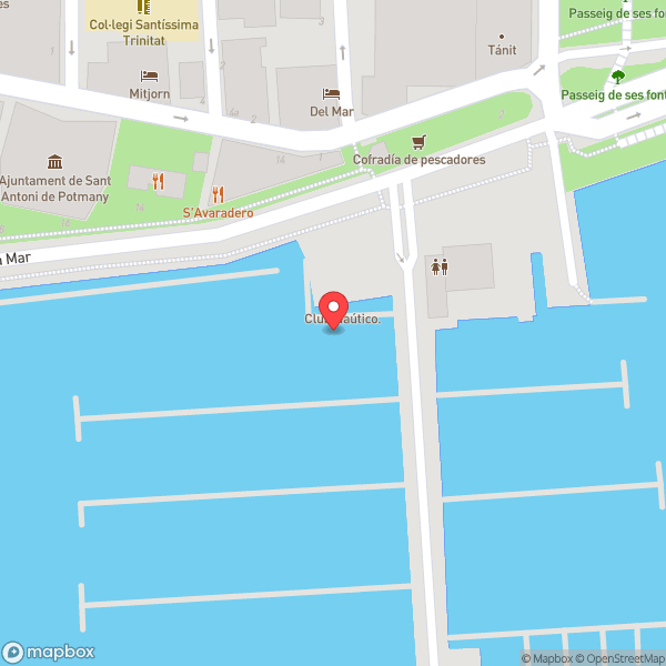 Map of Nautico de San Antoni