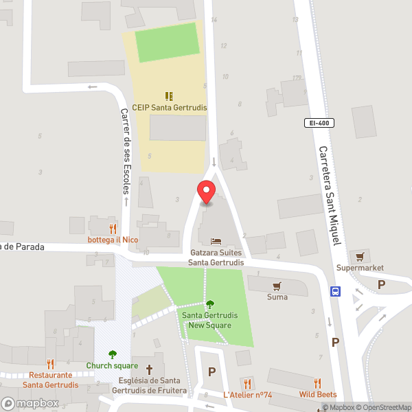 Map of Café Musset