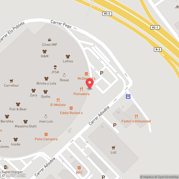 Map of Cines IMF Ondara