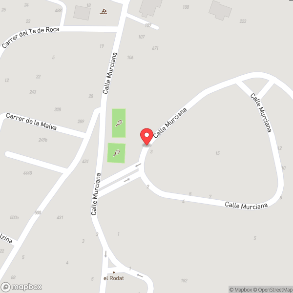 Map of El Rodat Spa