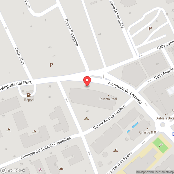 Map of Avda. Lepanto
