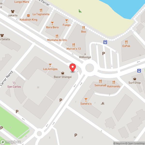 Map of Bazar Shangai
