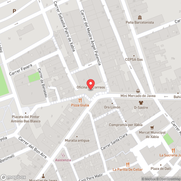 Map of Oficina Correos