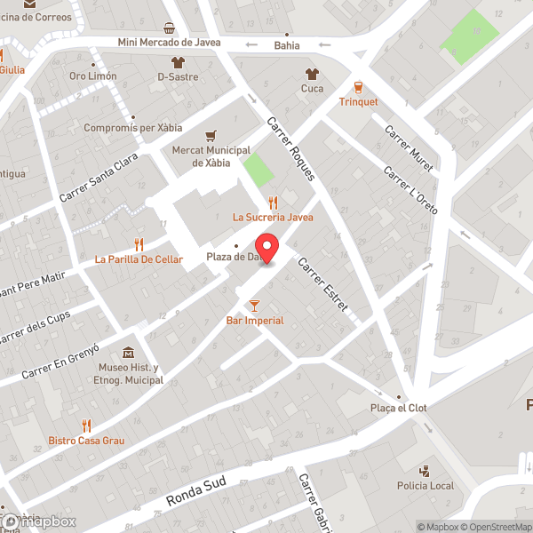 Map of Plaça de Baix