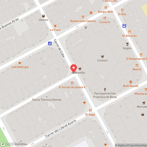 Map of Dulce de Leche Boutique