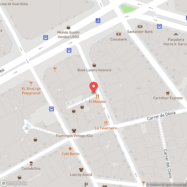 Map of Tasca Tomates Verdes
