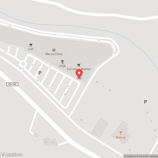 Map of Carrefour Market