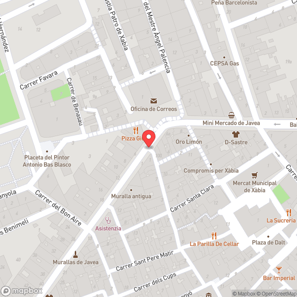 Map of Centro Óptico Jávea
